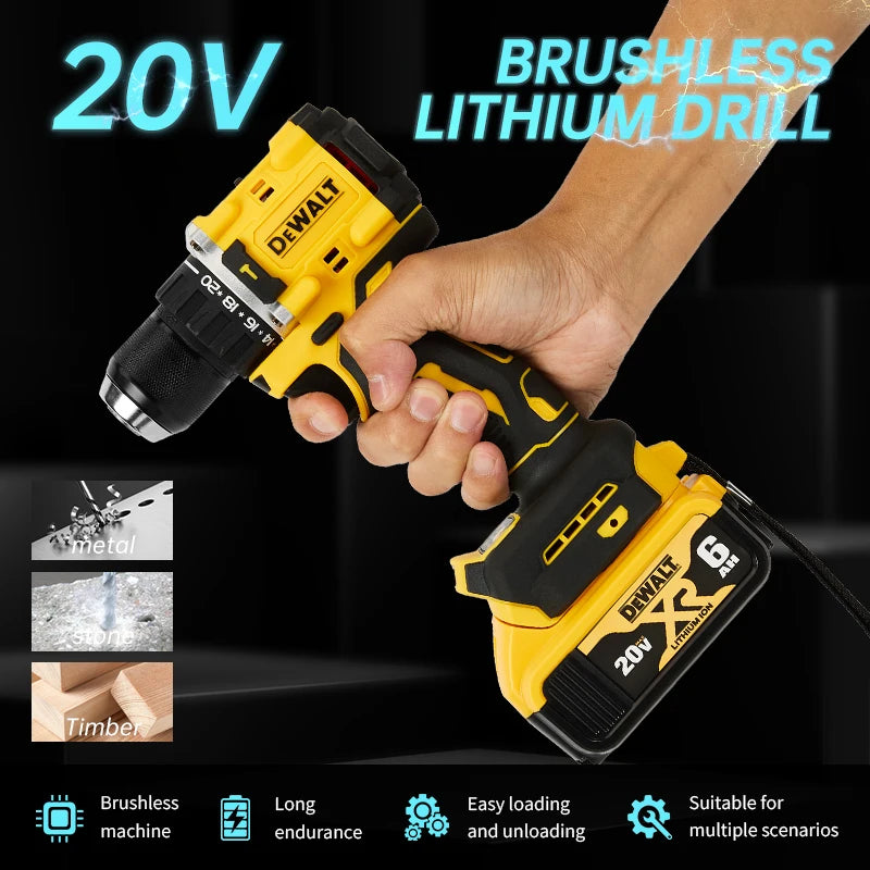 Dewalt DCD805 20V Brushless Cordless 1/2 in. Hammer Drill/Driver (Tool Only)