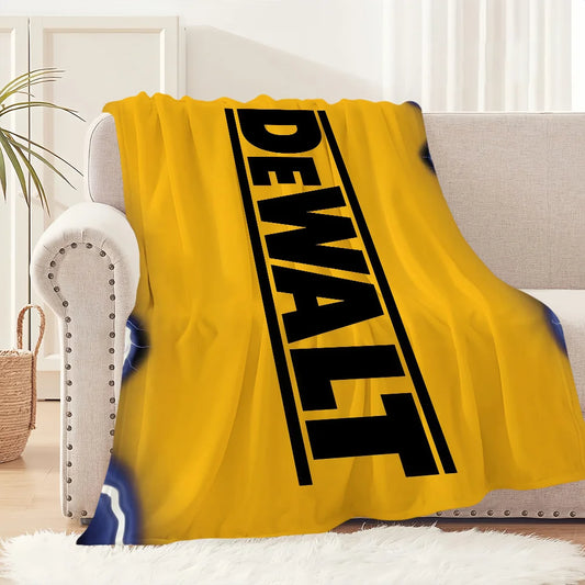 DeWalts Blanket Soft Comfortable Nap Plush Suitable For Living Room Office Bedroom Birthday Home Kid Gift
