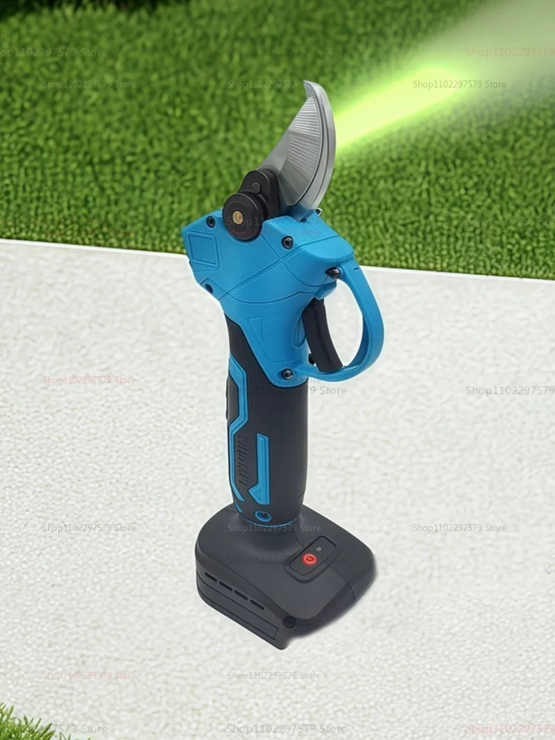 Makita compatible 18V Electric Pruning Shears Cordless Rechargeable Tree Branch Pruner Garden Electric Scissors for Yard Garden Lawn Tools