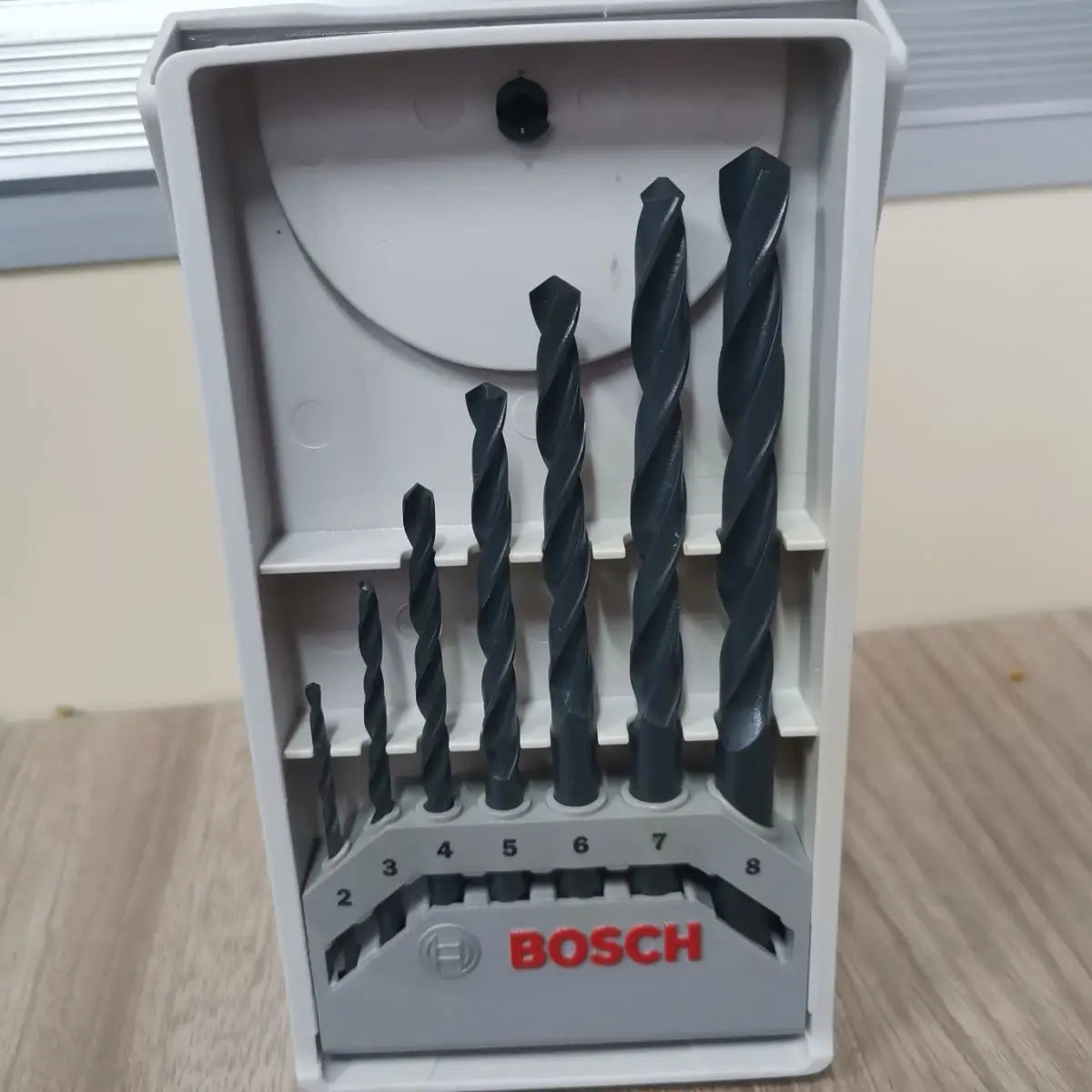 Bosch 2/3/4/5/6/7/8mm X-Line 7pcs Metal Drill Bit Set Electric Drill Head Accessories Drill Driver and Drill Stand