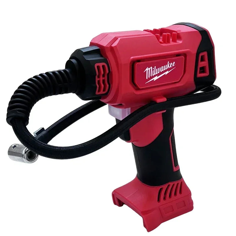 Milwaukee 18V Battery Cordless Electric Air Pump Car Tire Automatic Inflator Handheld Air Compressor Rechargeable