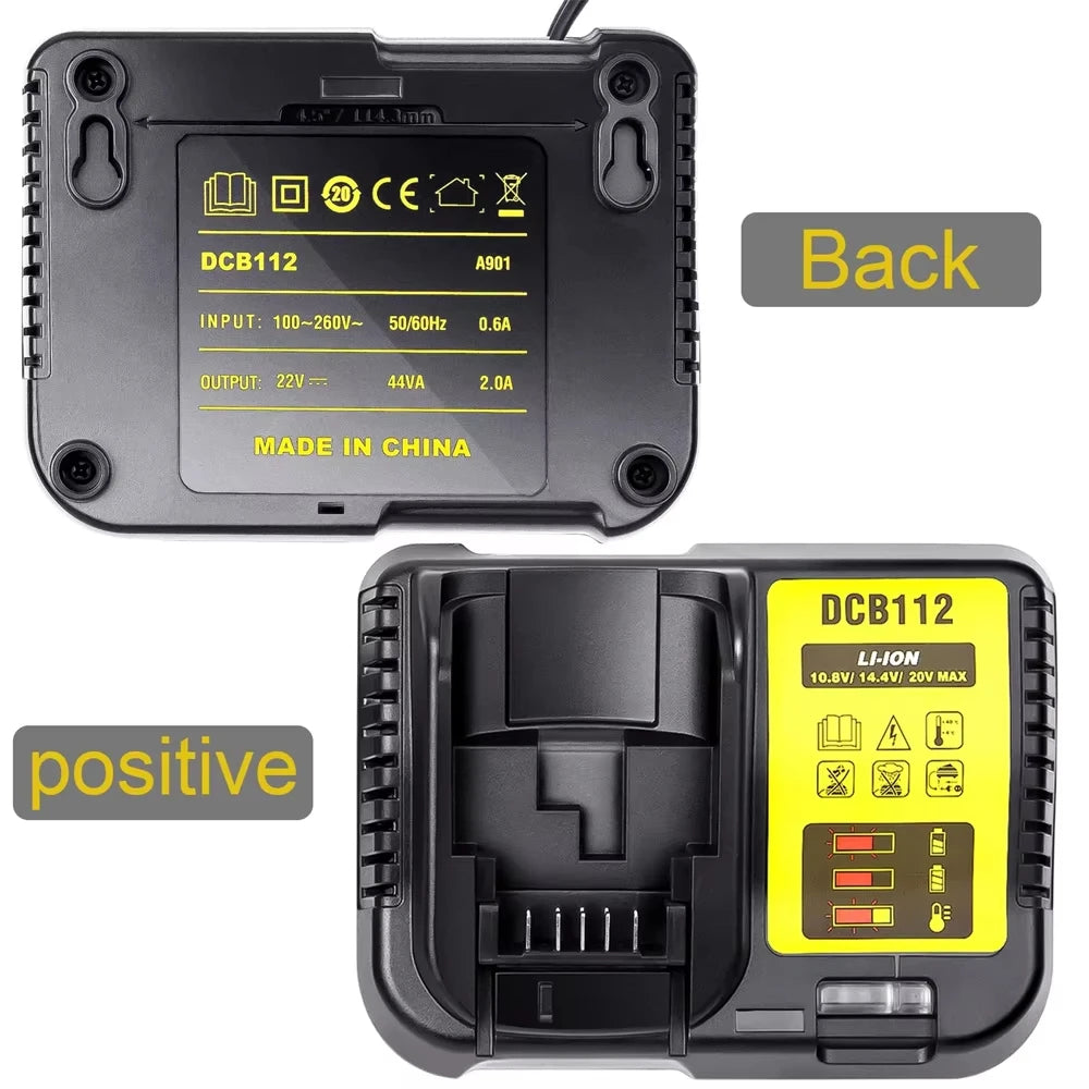DeWalt Compatible DCB112 18V battery charger- single port