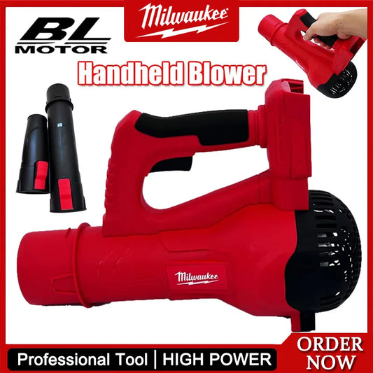 Milwaukee 18V 38000RPM Portable Cordless Air Blower Brushless Handheld Leaf Jet Turbo Blower For Milwaukee 18V Battery Power Tool