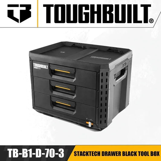 TOUGHBUILT TB-B1-D-70-3  StackTech XL 3 Drawer Tool Box