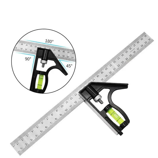 Toolbox World Combination Sliding Square – Accuracy in Every Angle