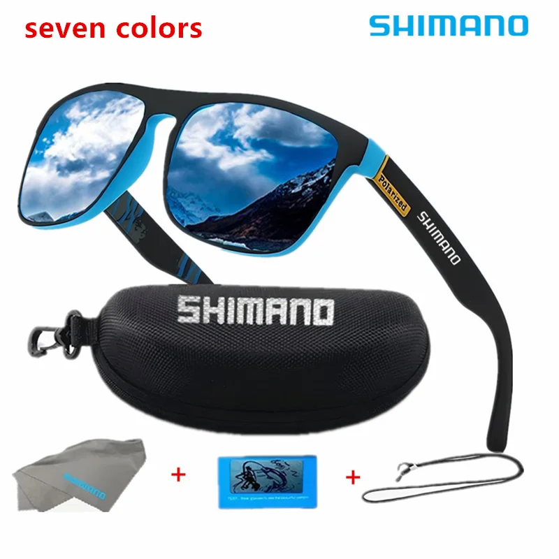 SHIMANO JV Polarized UV400 Protective Sunglasses for Men and Women Outdoor Sports Hunting Fishing Cycling Driving Fashion