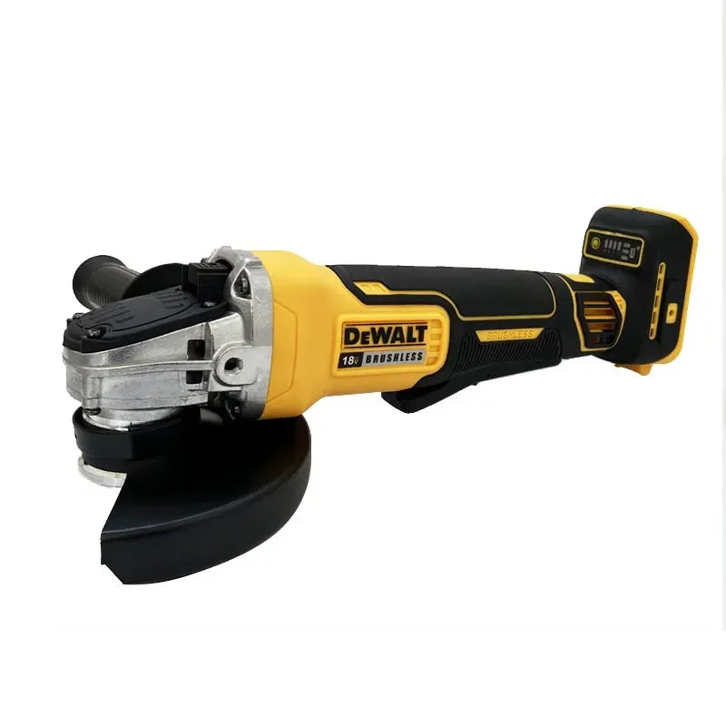 Dewalt 18V DCG406 125MM Brushless Angle Grinder 9000RPM Cordless Cutting Machine Impact Polisher Machine 20V Rechargeable Power Tool