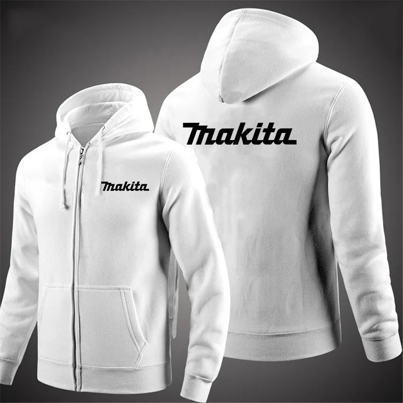 Makita Unisex Zipped Hooded Jacket