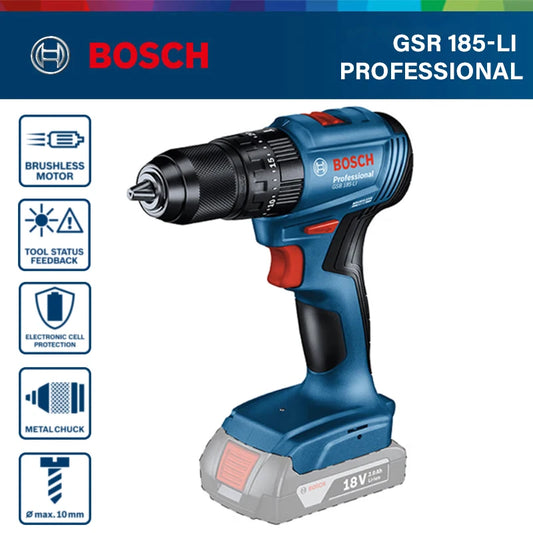 ‌Bosch GSB 18V-185 Li C Professional- Tool only