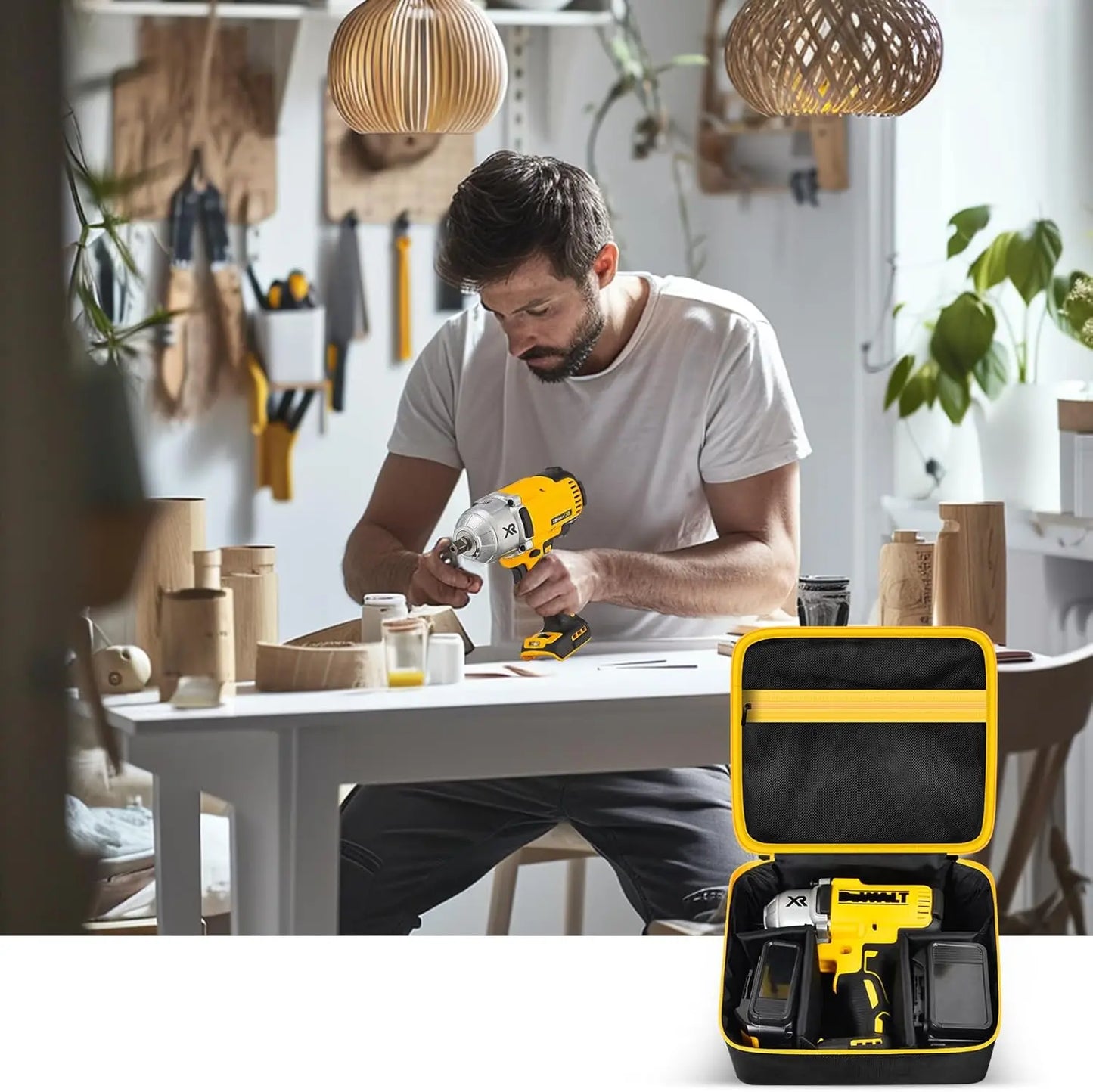 DEWALT Case for DeWalt 18V 20V MAX XR DCF900P1 DCF900B DCF891B DCF961B DCF899B Cordless Impact Wrench Driver
