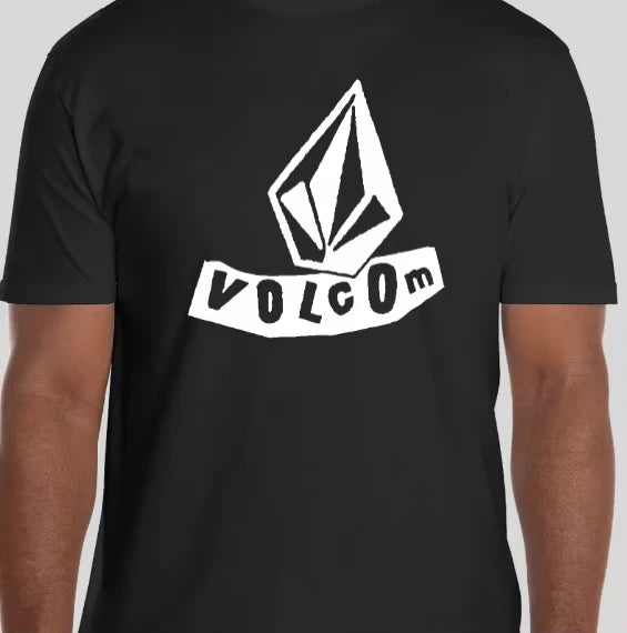 Volcom JV Printed Men Women Cotton T-shirt Luxury Brand Fashion Big Size Top Casual Short Sleeve Streetwear Classic Print Loose Tee 2025