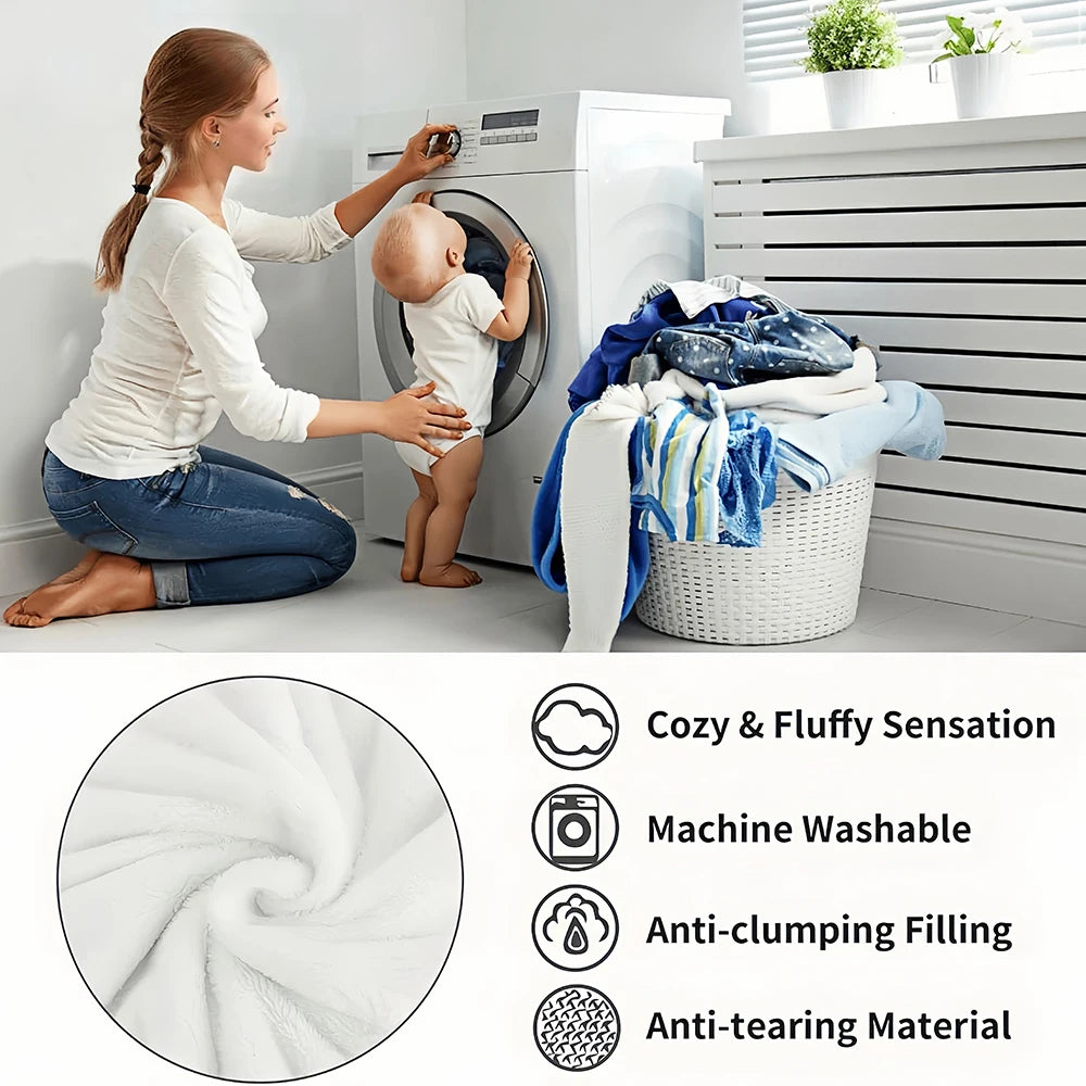 DeWalts Blanket Soft Comfortable Nap Plush Suitable For Living Room Office Bedroom Birthday Home Kid Gift