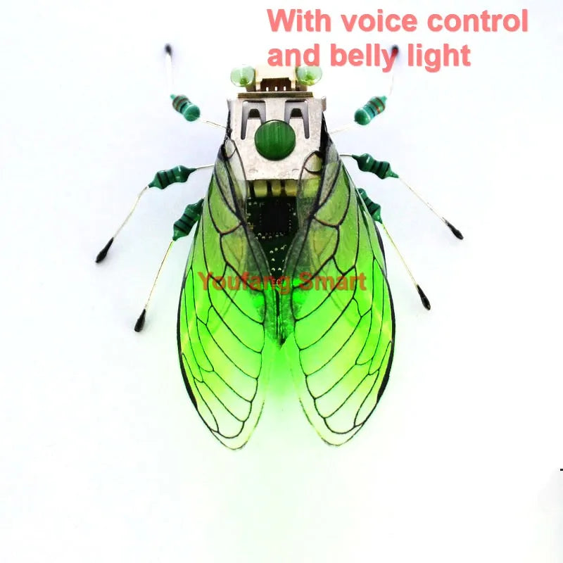 Robot JV STEAM DIY Robotic Insects Science Invention Electronic Animal for School Competition Non-soldered DIY Kit Stem Toys Robot Animal