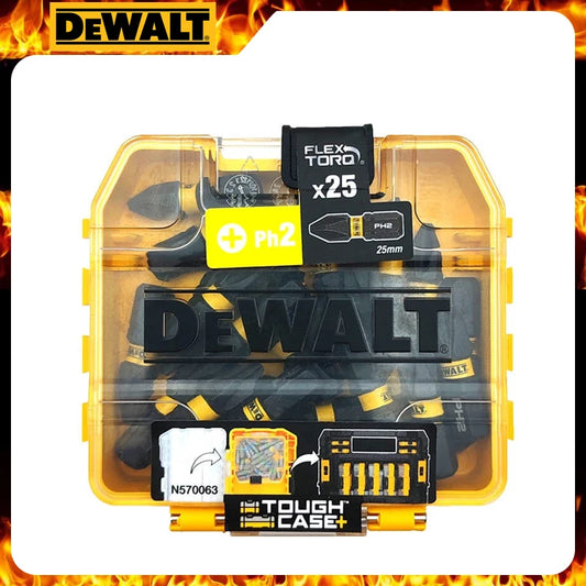 DeWalt DT70555T Flextorq PH2 Impact Driver Bits (20pcs) – Built to Take the Hit