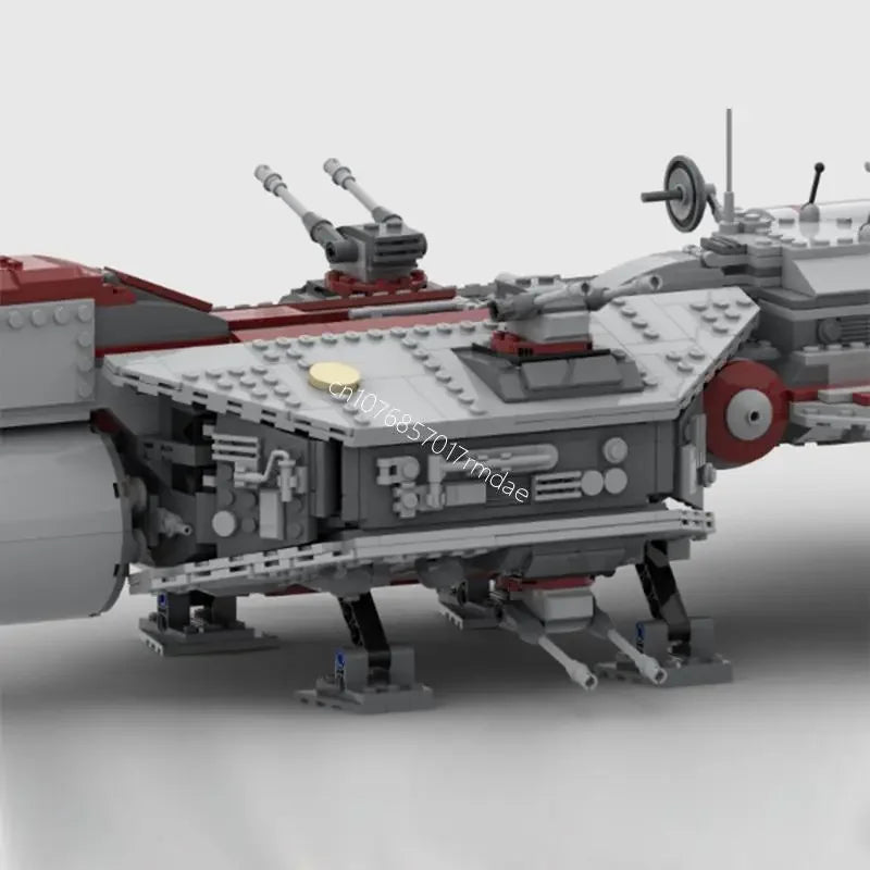 Star Wars JV 1755PCS star battle Movie Series MOC UCS C70 Frigate Model DIY creative ideas Child Toy Assembly Puzzle Birthday Gift MOC-7964