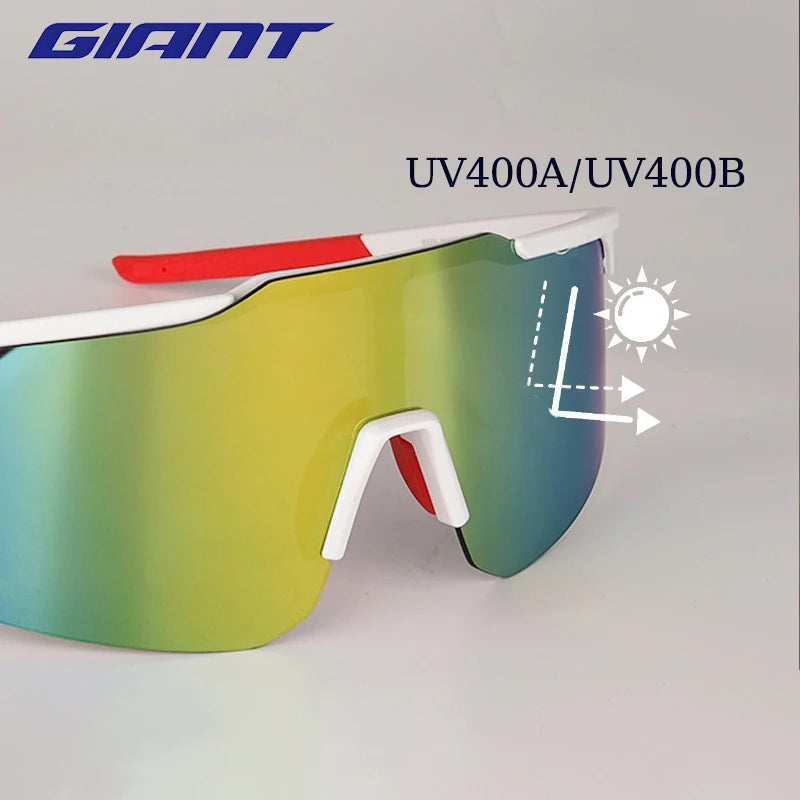 Giant JV new cycling Glasses UV400 Protection, Anti-Fog, Sports Sunglasses for Men Women with case