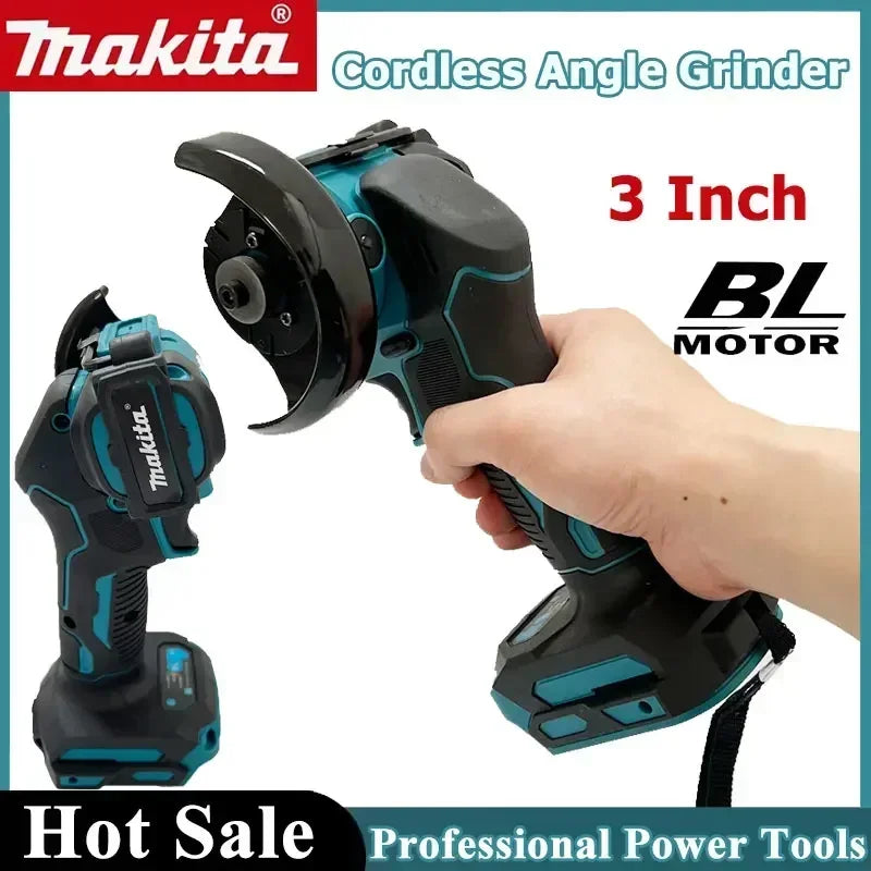 Makita 18V 3-Inch 76mm Cordless Angle Grinder Saw