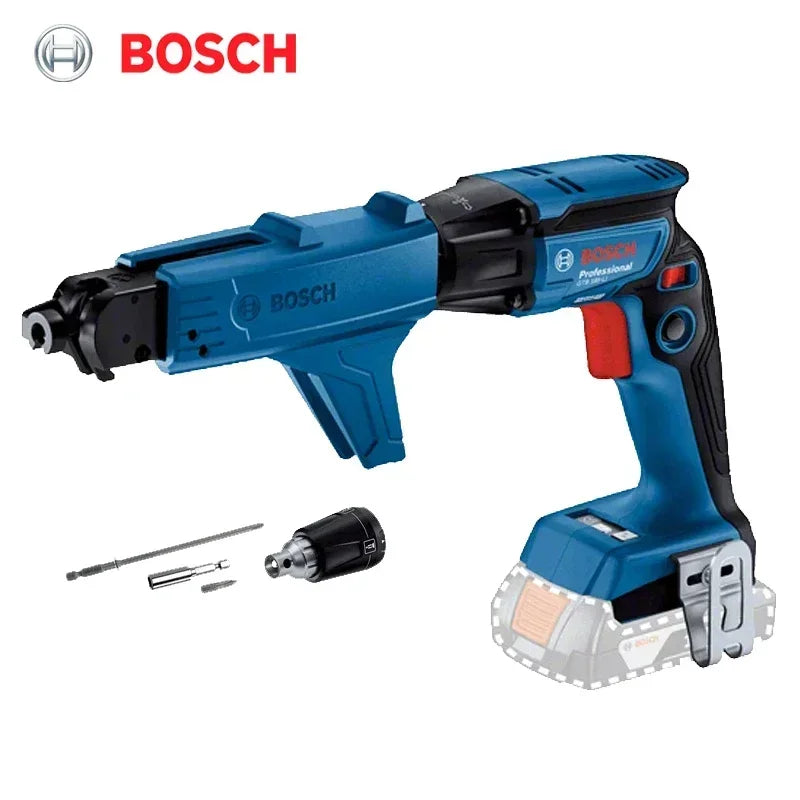 Bosch GTB 185-LI Nail Gun Cordless Drywall Screw Screwdriver Brushless Staple Guns With GMA55 18V Professionl Power Tool