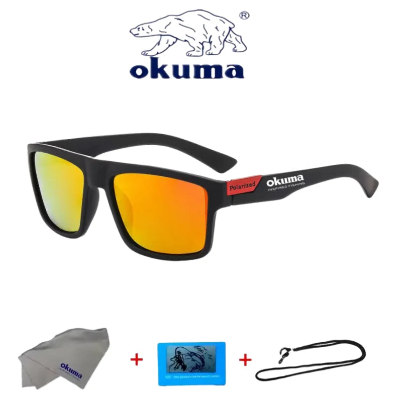 Okuma JV - Unisex UV400 Polarized Glasses, suitable for outdoor sports such as driving, fishing, cycling, hiking, etc