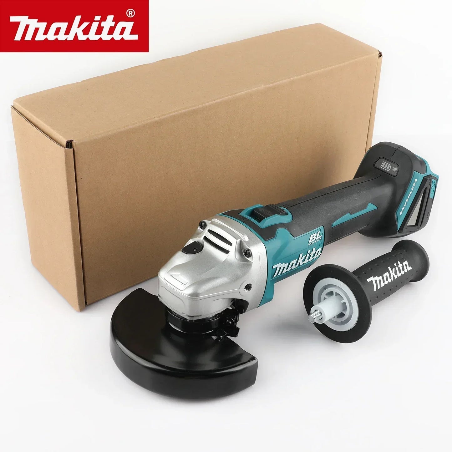 Makita DGA504 18V 125mm Brushless Lithium Battery Angle Grinder Rechargeable Cutting Machine Multi-functional All-in-one B