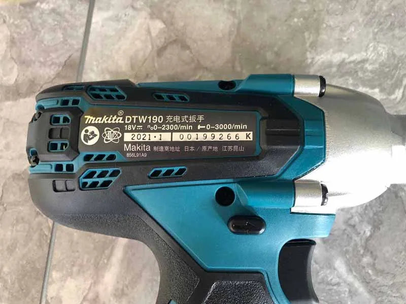 Makita Original 18v DTW190 190Nm Impact Wrench