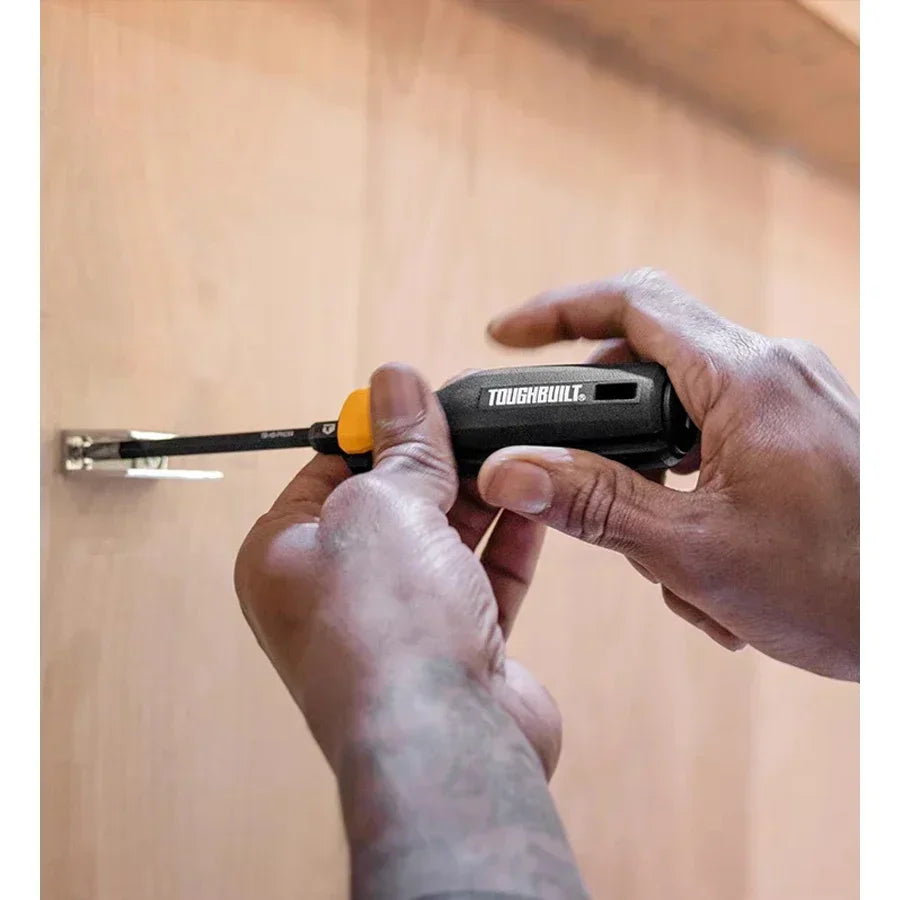 ToughBuilt 8pc Screwdriver Set – Grip, Torque, and Precision in Every Turn