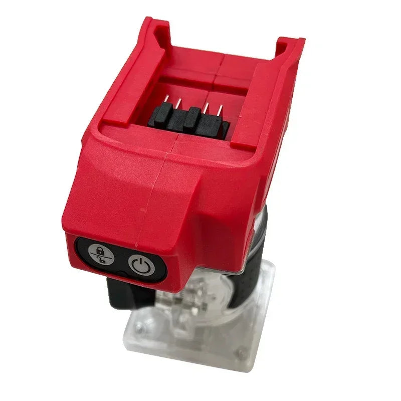 Milwaukee 18V Brushless Electric Router Trimmer Cordless Carpenter Milling Engraving Slotting Machine Carpenter Tool for 18v Battery