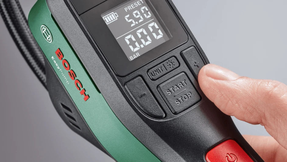 Bosch Cordless Compressed Air Pump Rechargeable Electric Pump 3.6V Portable Tire Inflatable Pump For Bicycle Car Motorcycle Ball