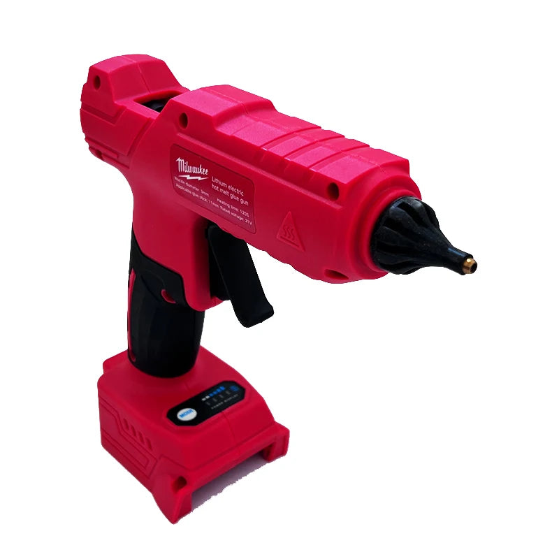 Milwaukee 18V Cordless Electric Handheld Hot Glue Gun Repair DIY Tool Hot Melt Welding Hot Air Gun Anti-scald Nozzle for 20V Battery
