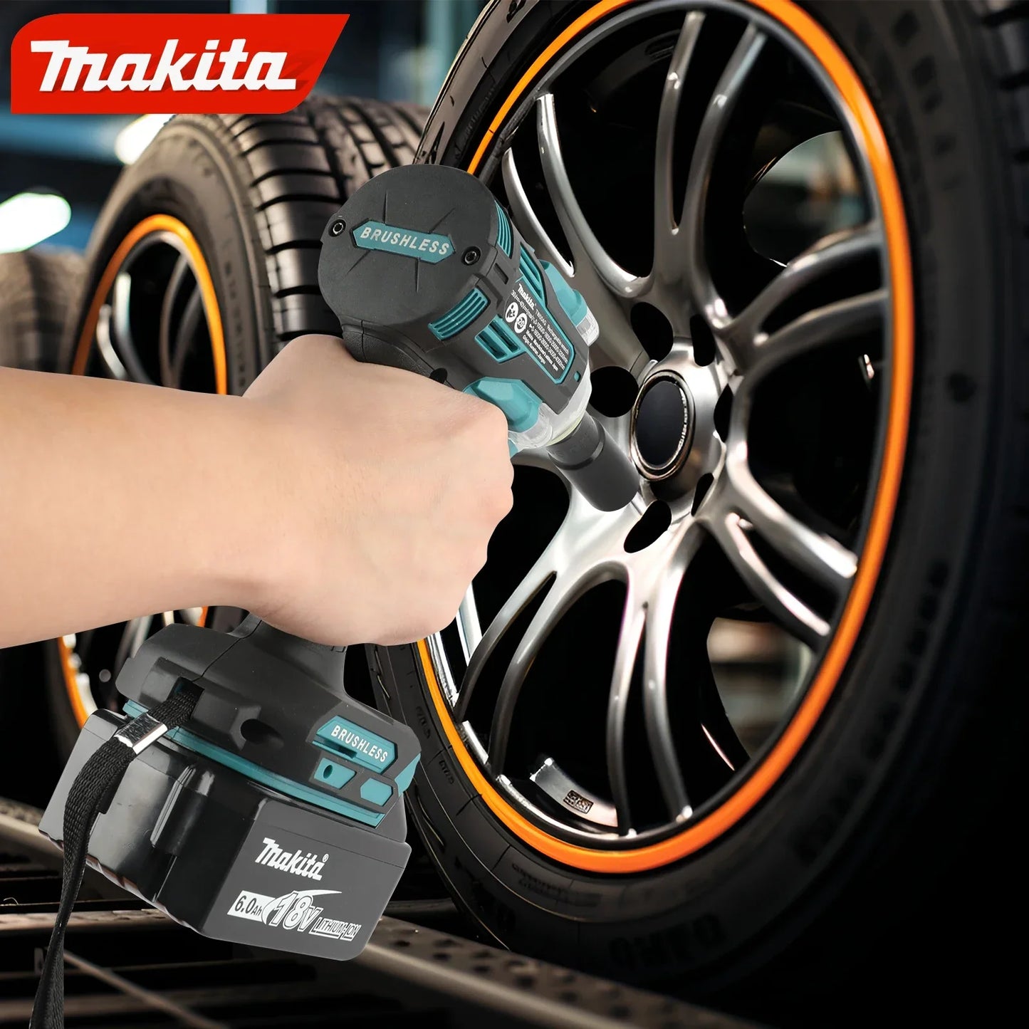 MAKITA TW004 18V Max Brushless 1/2" Impact Wrench