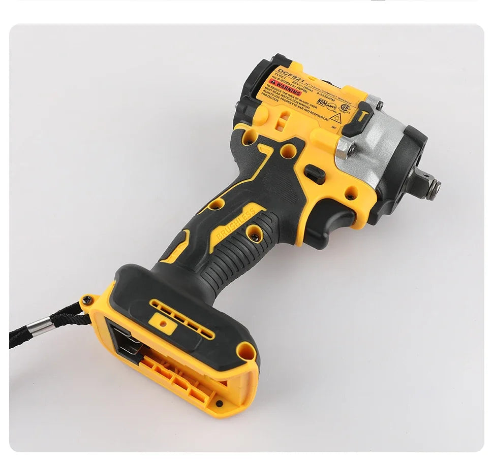 Dewalt 18V 20V Max DCF921 Impact Wrench with 6.0Ah battery and Charger