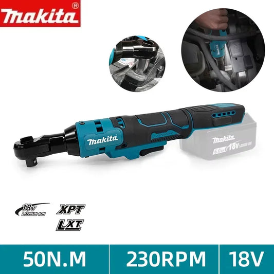 MAKITA WR100 18V Max Ratchet Wrench- 3/8, 1/2 and 75/127 inch