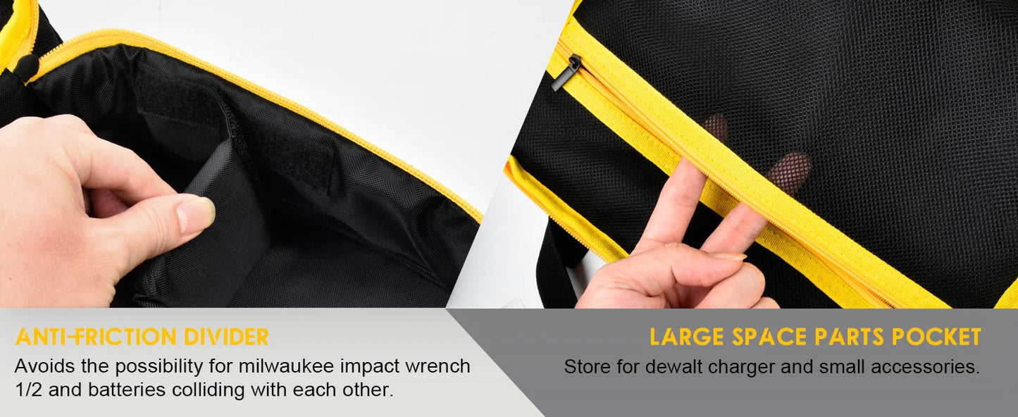 DEWALT Case for DeWalt 18V 20V MAX XR DCF900P1 DCF900B DCF891B DCF961B DCF899B Cordless Impact Wrench Driver
