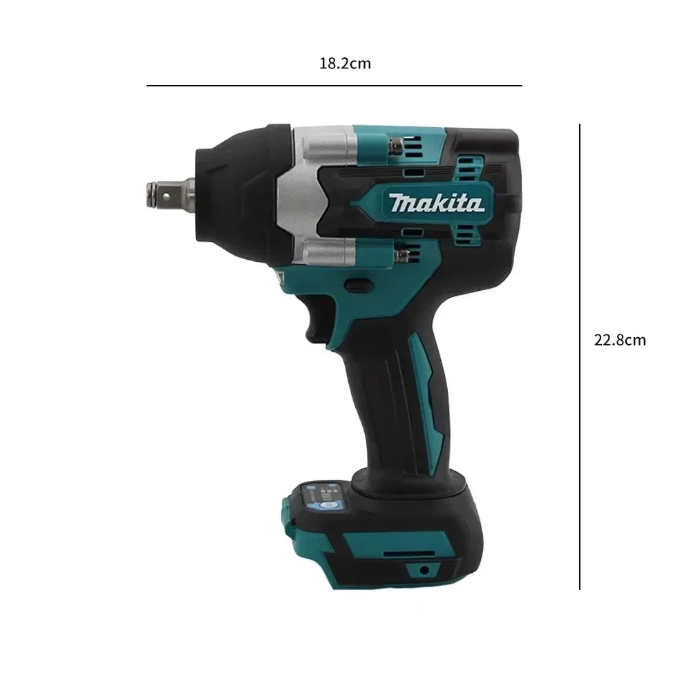 Makita DTW700 Brushless 18V Cordless High Torque Electric Wrench Screwdriver Rechargeable Torque Tool