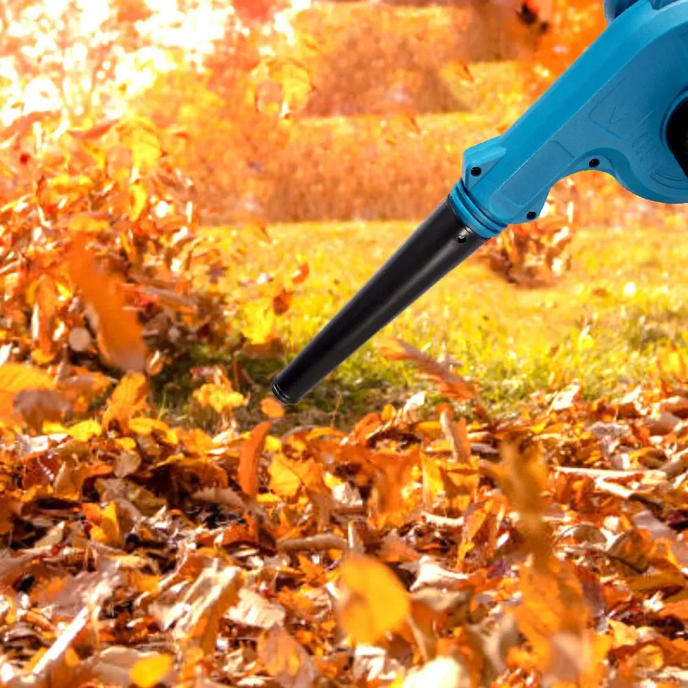 Makita Compatible 18V Cordless Electric Air Blower 2 In 1 Air Blower & Suction Handheld Leaf Computer Dust Collector Cleaner For Makita 18V Battery