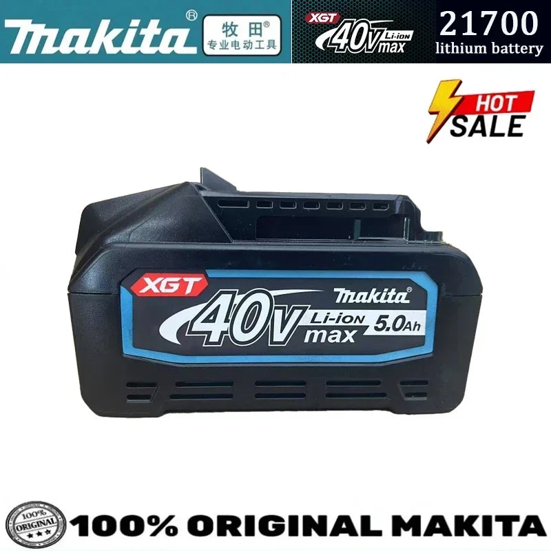 Makita XGT 40V 5.0Ah battery BL4050 - 1Pk and 2Pk