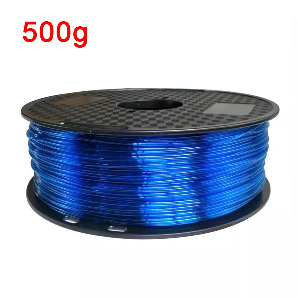 3D Printing JV 1.75mm Flexible TPU 3D Printing Filament No Bubble Non-toxic Sublimation 3D Printer Plastic Material TPU Filament 0.5KG/0.25KG