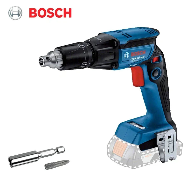 BOSCH GTB 185-LI Drywall Screw Screwdriver Bare Tool Professionl 18V Brushless Cordless Staple Guns BOSCH Power Tool GTB185-LI