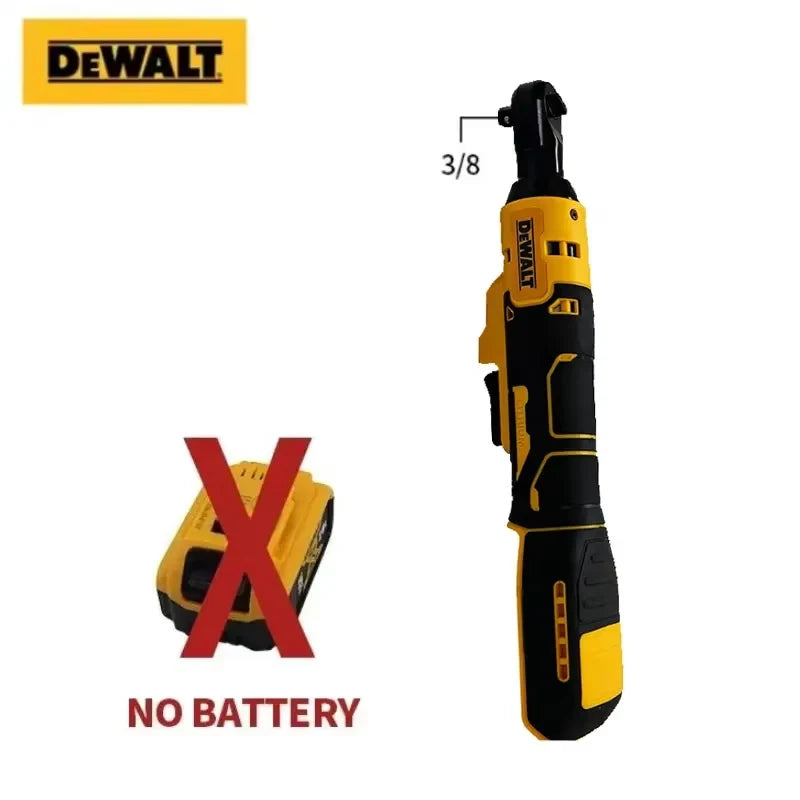 Dewalt 18V 20V Max DCF512 1/2 Inch Brushless Ratchet Right Angle Wrench LED Cordless Driver Variable Speed Power Wrench 20V Power Tools