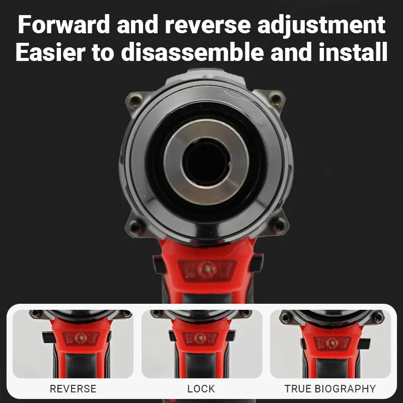 Milwaukee 18V Small Electric Drill 150N.m brushless Cordless Impact Drill of Decoration Team Uses 18V Milwaukee Battery Power Tool