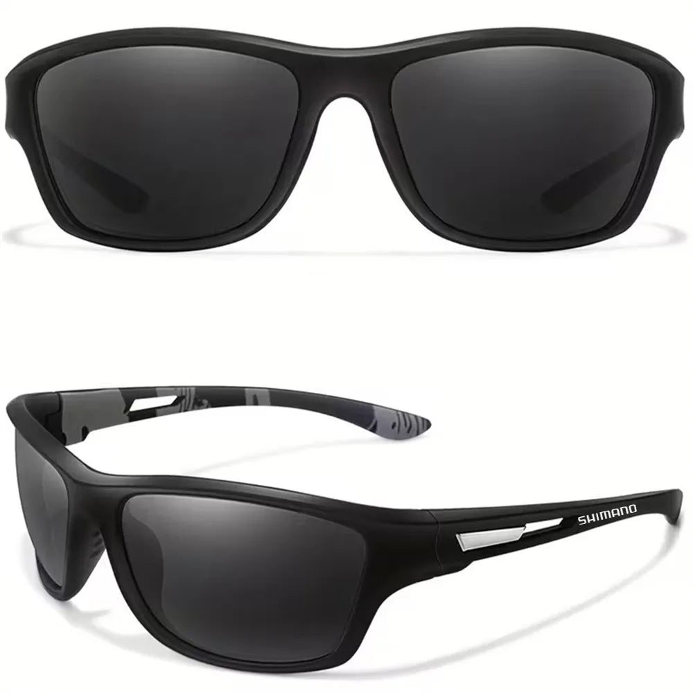 Shimano Unisex Polarized Sunglasses UV400 Outdoor Sports Protective Fashion Sunglasses for Hunting Fishing Driving And Cycling