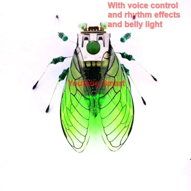 Robot JV STEAM DIY Robotic Insects Science Invention Electronic Animal for School Competition Non-soldered DIY Kit Stem Toys Robot Animal