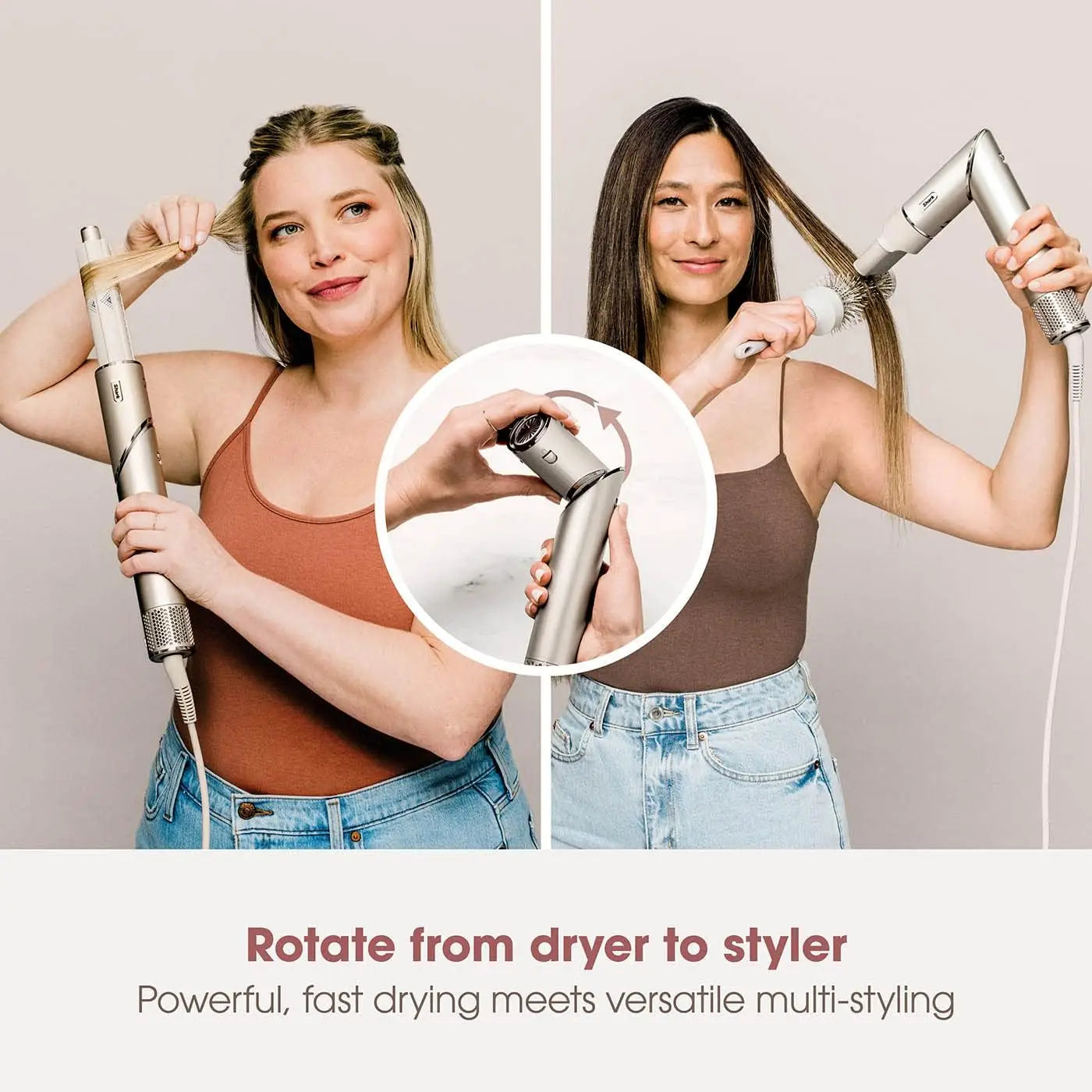 Shark Flexstyle HD430 Negative Ion Hair Dryer 5-in-1 Multi-function Automatic Hair Curler High-speed Hair Dryer