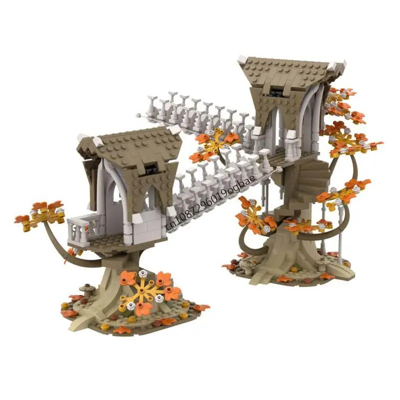 Lord of the rings JV NEW 3830PCS Lording of The Rings Movie MOC UCS Lothlorien Model DIY creative ideas Child Toy Assembly Puzzle birthday Gift