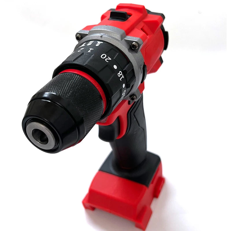 Milwaukee Compatible Small Electric Drill 150N.m Brushless Cordless Impact Drill of Decoration Team Uses for 18V Battery Power Tool