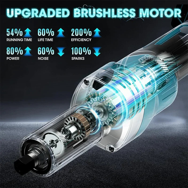 Makita 18V Mobile Die Grinder Long Nose