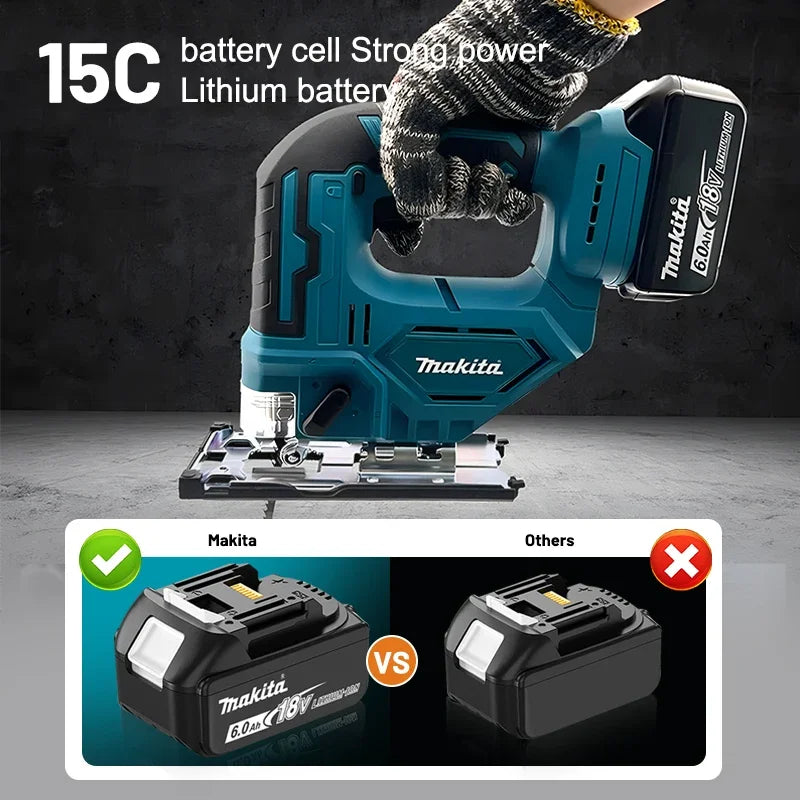 Genuine Makita BL1860 18V 6AH TBW Battery Power Tools Li-ion Replacement LXT BL1850 BL1840 for 18V Screwdriver with BMS TPCELL 18V