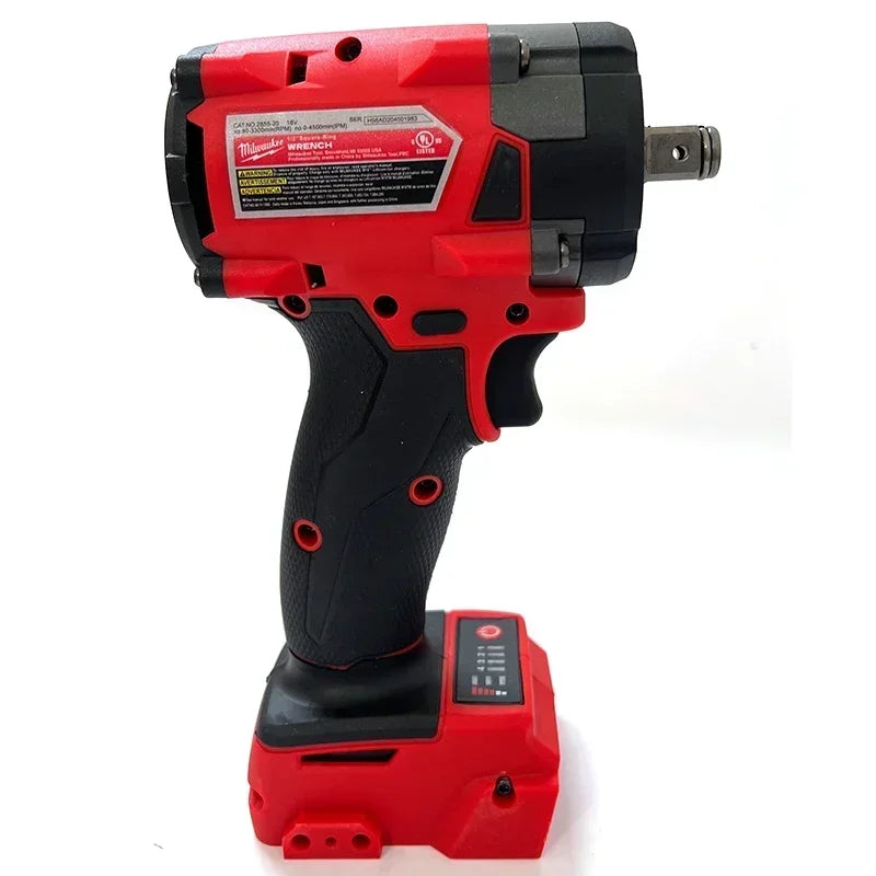 Milwaukee 18V Brushless Screwdriver Cordless 1/2 Electric Wrench Car Truck Repair Impact Drill Rechargable For Battery Tools