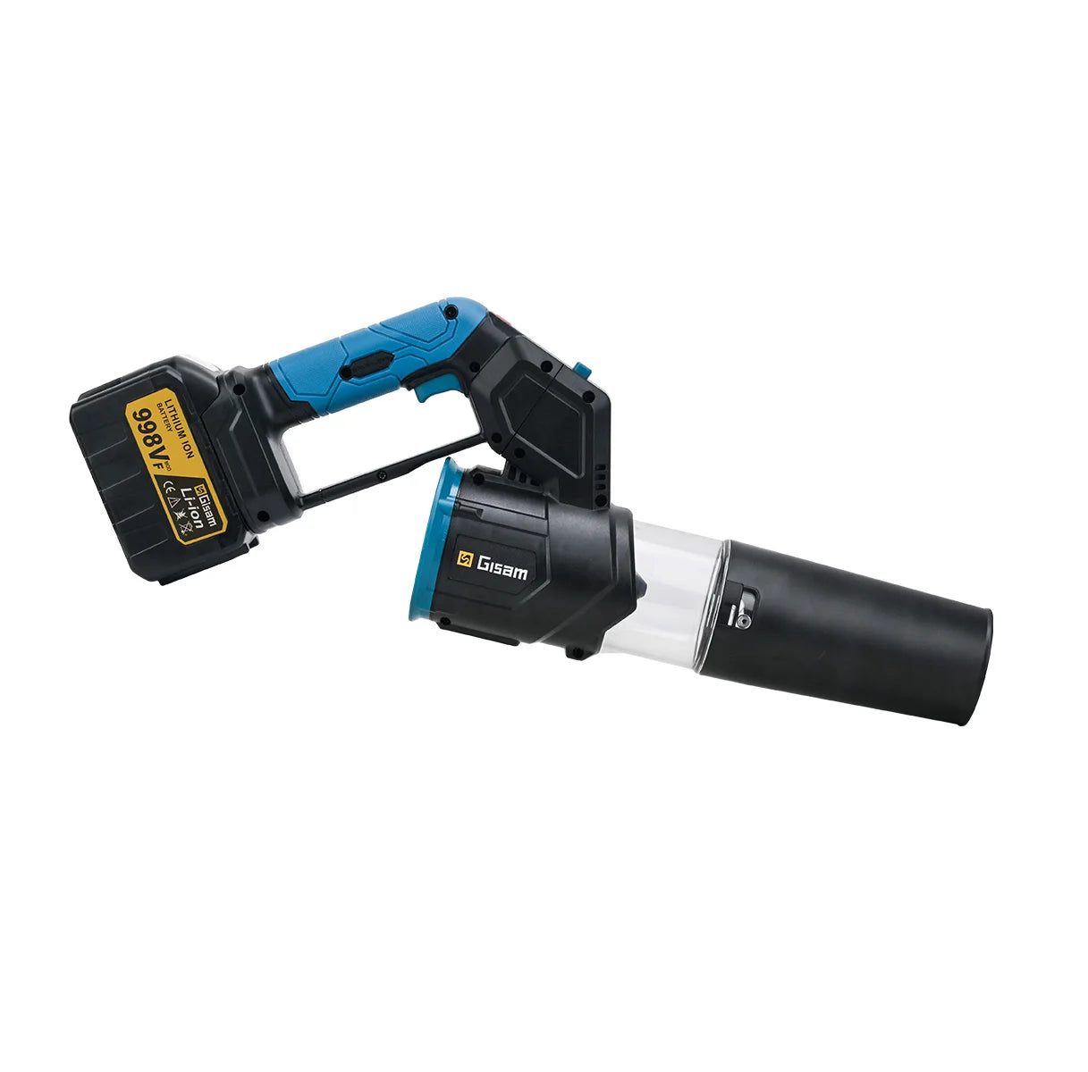 Makita Compatible 18V Gisam 35000RPM Brushless Electric Air Blower 2in1 Turbo Blower Fan Leaf Dust Snow Blowing Clean Tool For Makita 18V Battery Pin