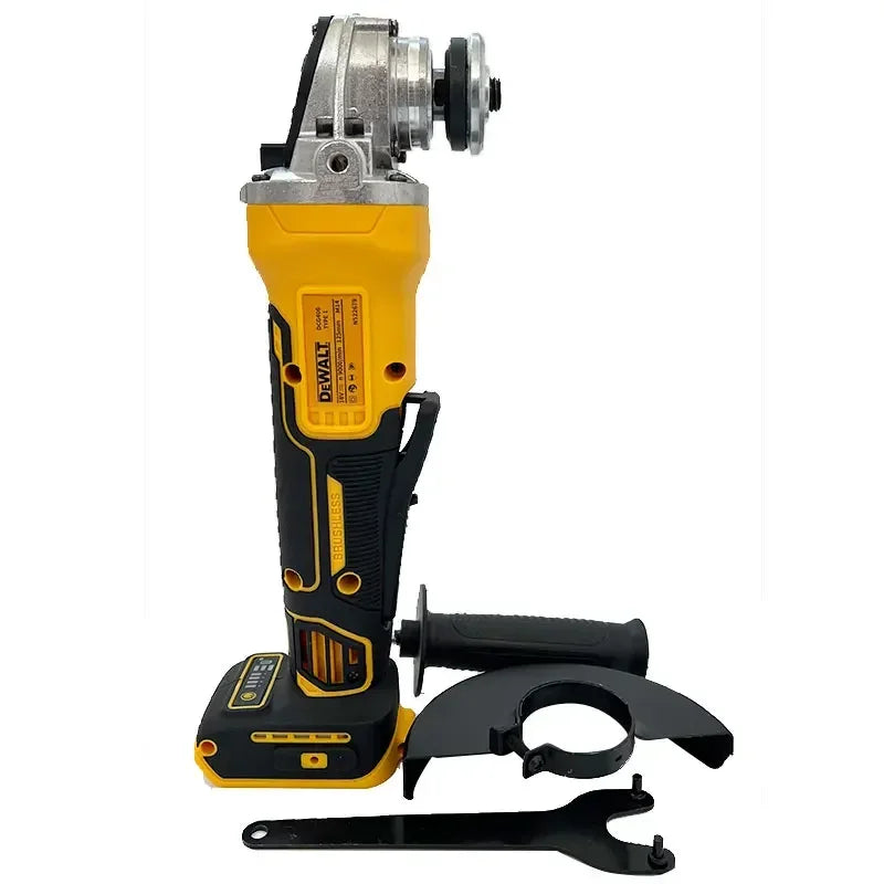 Dewalt 18V DCG406 125MM Brushless Angle Grinder 9000RPM Cordless Cutting Machine Impact Polisher Machine 20V Rechargeable Power Tool
